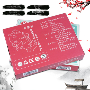 Puzzle za otključavanje od cinkove legure – šest dijelova, mentalni izazov za djecu i odrasle, uzrast 7–14 godina