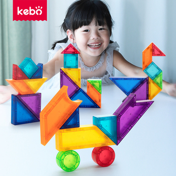 Edukativni 3D magnetski Montessori Tangram blok-set za rano učenje, igra roditelj-dijete, ABS materijal