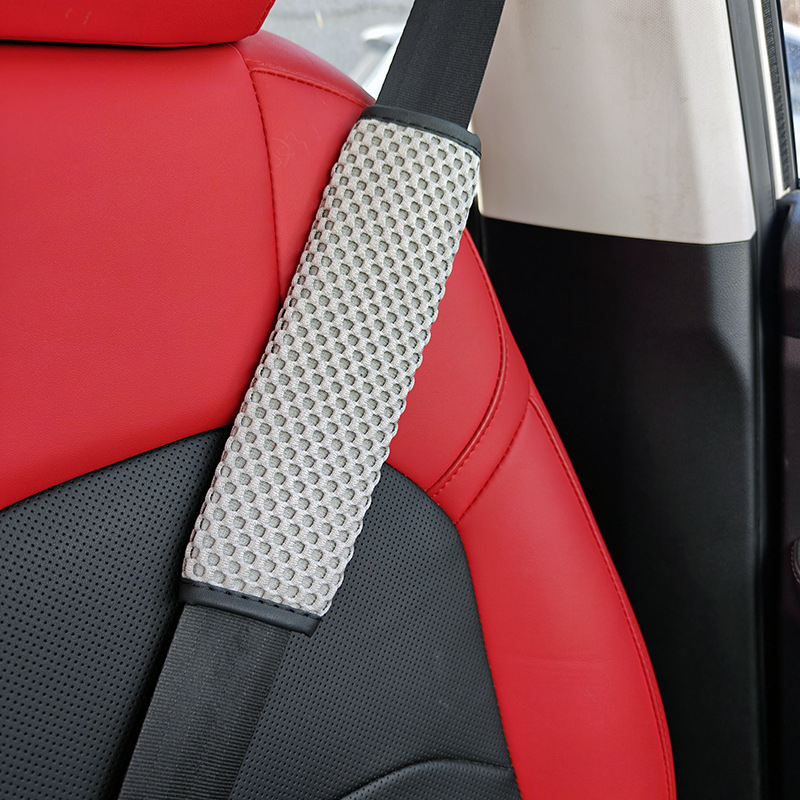 Hongyi zaštitna navlaka za ramenski pojas automobila, prozračna mreža, dekorativna zaštita, bez logotipa, 50 g