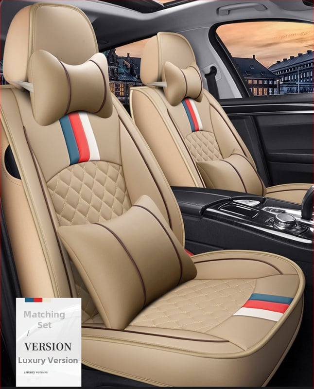 Jastuk za autosjedalu, univerzalni, za sve godišnje doba, prozračan Napa koža, potpuno obuhvatni navlaka; Materijal: PE; Nadomještaj: sintetičko vlakno; Marka: Xinli Cloud