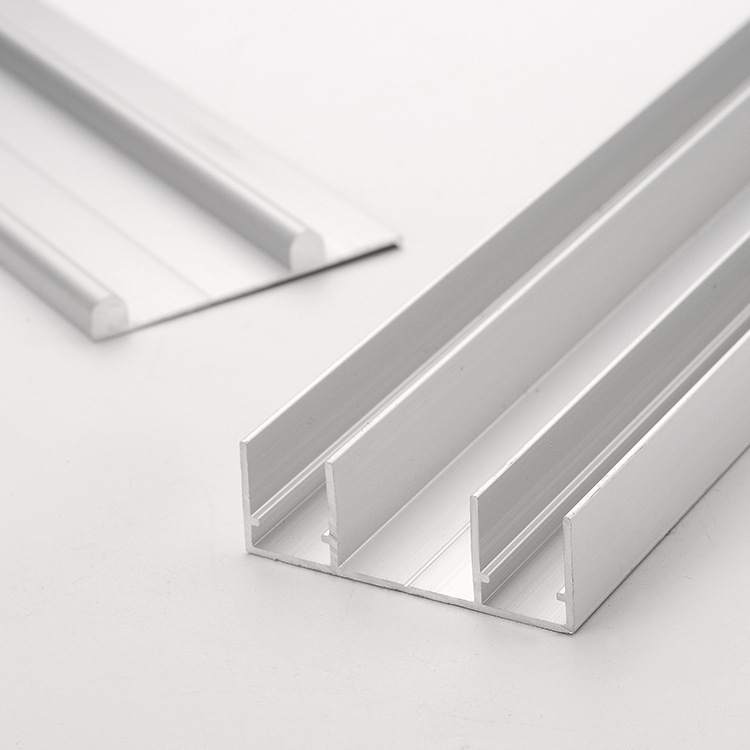 Sustav vodilica za garderobna klizna vrata — aluminijska legura, model Bf-c378-1, Bufeison, T5 anodizirana površina, moderan minimalistički stil