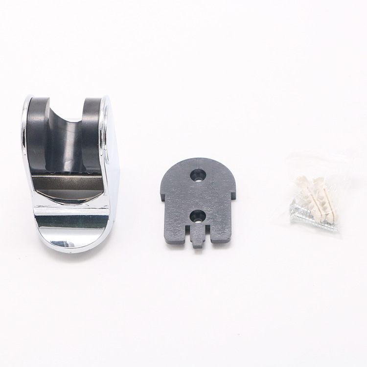 Držač za tuš s perforiranim čvrstim zidnim nosačem – ABS, moderan minimalistički dizajn, prilagodba dostupna, privatna marka spremna