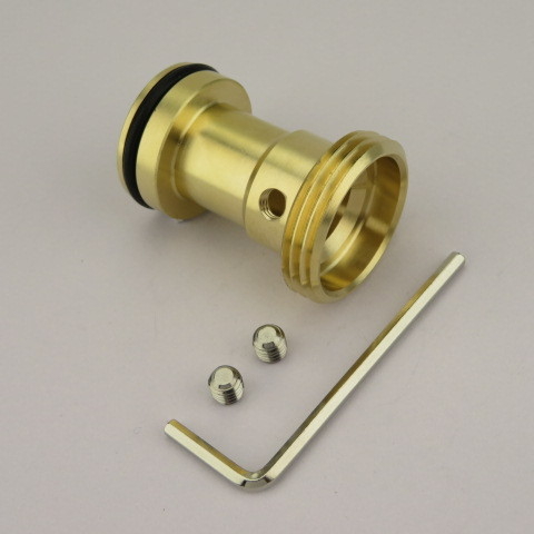 RP33794 adapter mlaznice za kadu, bakar, kompatibilan s kompletom za zamjenu kliznog mehanizma