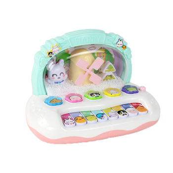 Hópehelyes oktató zenei zongora játék – elektronikus billentyűzet babáknak és totyogóknak (0–3 éves), műanyag, márka Zhi Xiaoyue