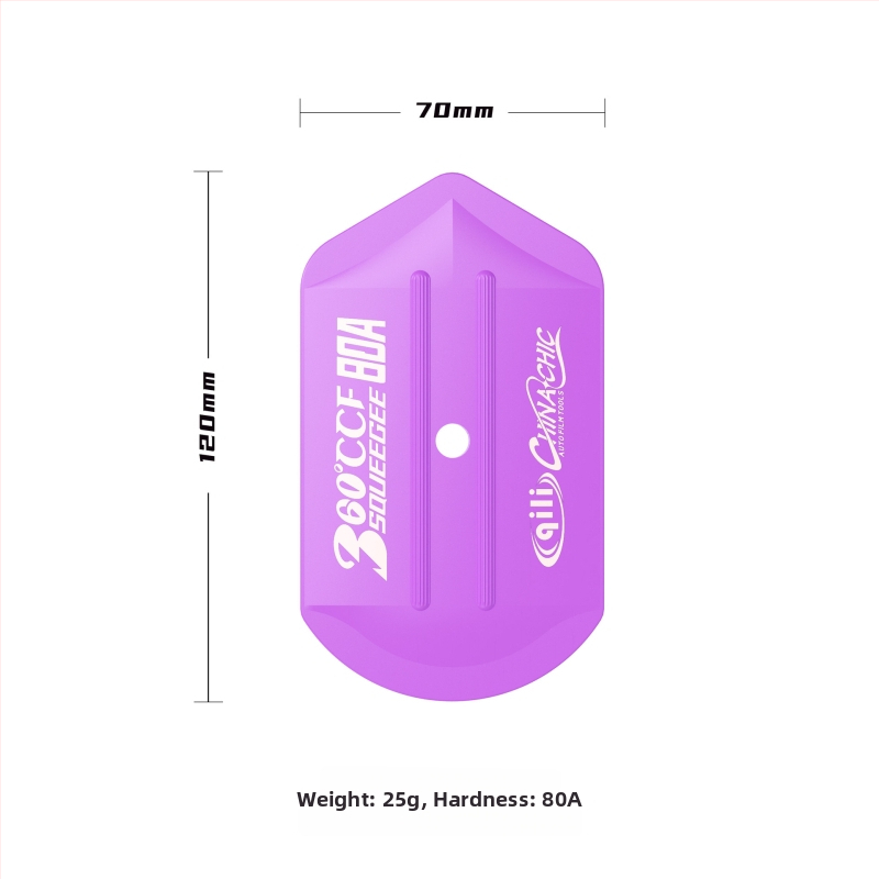 Škrabka na automobilový film – Polygonálny okrajový rezník, Viacfunkčný nástroj na zmenu farby, Plastový škrabík; Značka: Qili Its Power; Pre všetky modely; Prispôsobenie k dispozícii