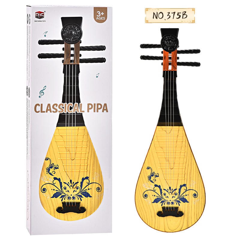 Dječja imitacijska klasična pipa s četiri žice – početnički glazbeni instrument od plastike, za uzrast 7-14 godina