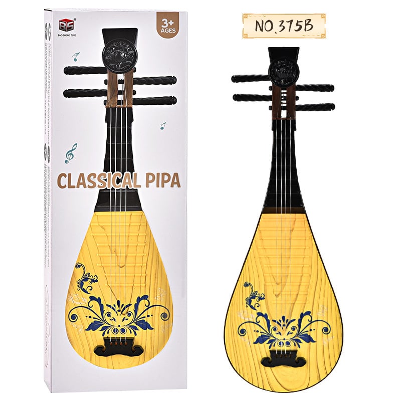 Dječja imitacijska klasična pipa s četiri žice – početnički glazbeni instrument od plastike, za uzrast 7-14 godina