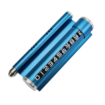 Μεταλλικό πολυλειτουργικό στήριγμα πινακίδας στάθμευσης αυτοκινήτου, μοντέλο R-7220, διαστάσεις 14 × 5,5 × 3 cm, κρυφή εγκατάσταση