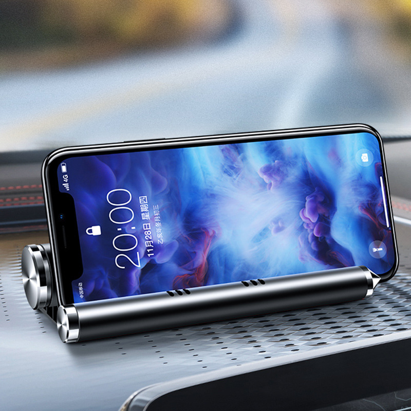 Μεταλλικό πολυλειτουργικό στήριγμα πινακίδας στάθμευσης αυτοκινήτου, μοντέλο R-7220, διαστάσεις 14 × 5,5 × 3 cm, κρυφή εγκατάσταση