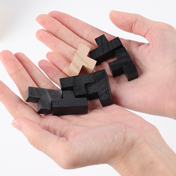 Gyerekeknek szóló Kongming/Luban záras puzzle játék: 54T Magic Fighting, műanyag; Türelem és kognitív készségek fejlesztése; Kategória: Kongming/Luban Lock; 4–6 éveseknek