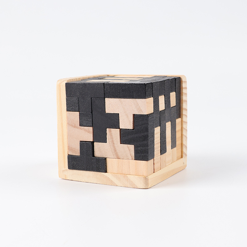 Gyerekeknek szóló Kongming/Luban záras puzzle játék: 54T Magic Fighting, műanyag; Türelem és kognitív készségek fejlesztése; Kategória: Kongming/Luban Lock; 4–6 éveseknek