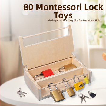 Jucărie din lemn pentru deblocare — antrenament de coordonare mână-ochi, pentru copii 4–6 ani, personalizare disponibilă