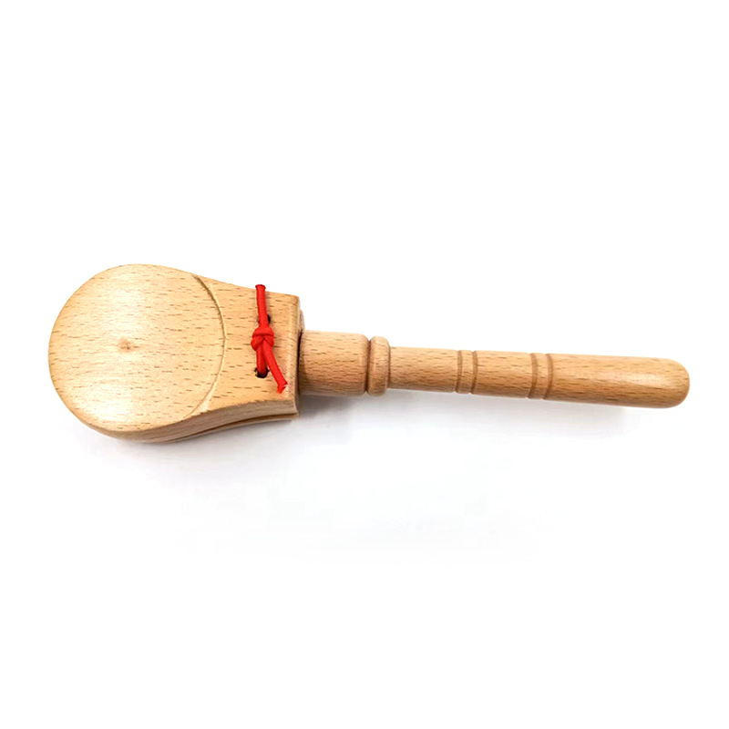 Bükkfa hanglemez – gyermekbarát fa ütőhangszer kiegészítő, fehér dobozos csomagolás