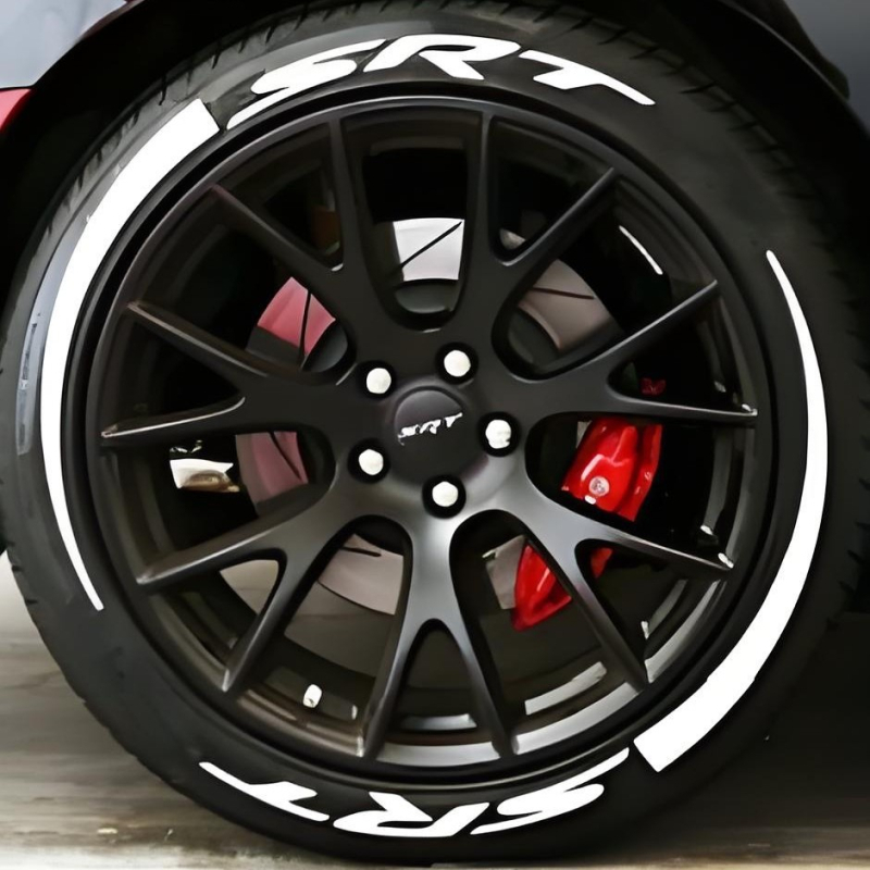 3D gumiból készült dekoratív matricák autók és motorkerékpárok keréktárcsáihoz (Márka: Pellypiggy; Anyag: Gumi; Dizájn: 3D összekapcsolt; Kompatibilis: Autók és motorkerékpárok)