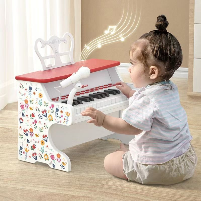Gyerekeknek készült klasszikus zongora játék digitális billentyűzettel, korai zeneoktatás, 4-6 éveseknek, termékkód 18878