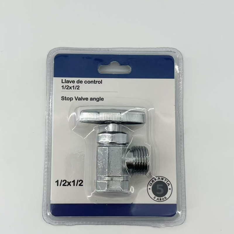 JF-001 Cinkova legura višestruko okretna kutna ventila s plastičnim jezgrom, unutarnji promjer 1/2"×1/2", radni tlak 10, jednostavna ugradnja