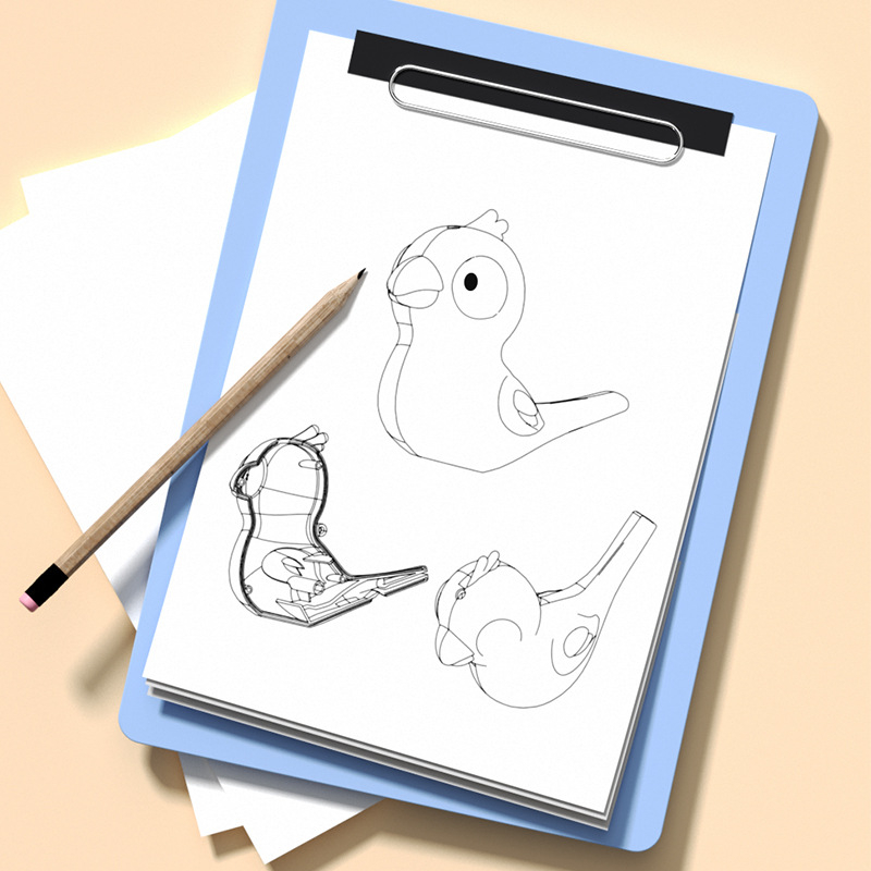 Műanyag gyerek síp játék, zenei hangszer, 4–6 éveseknek, csomagolás: színes doboz