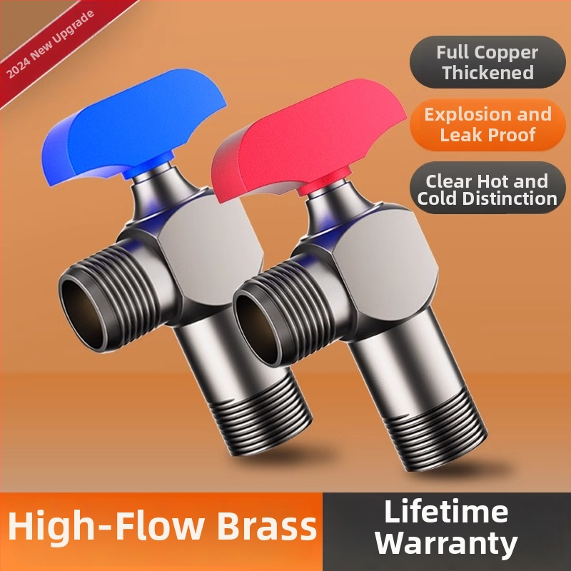 Valvă cu bilă din cupru DN15 – Mubin, personalizare disponibilă, fără certificare