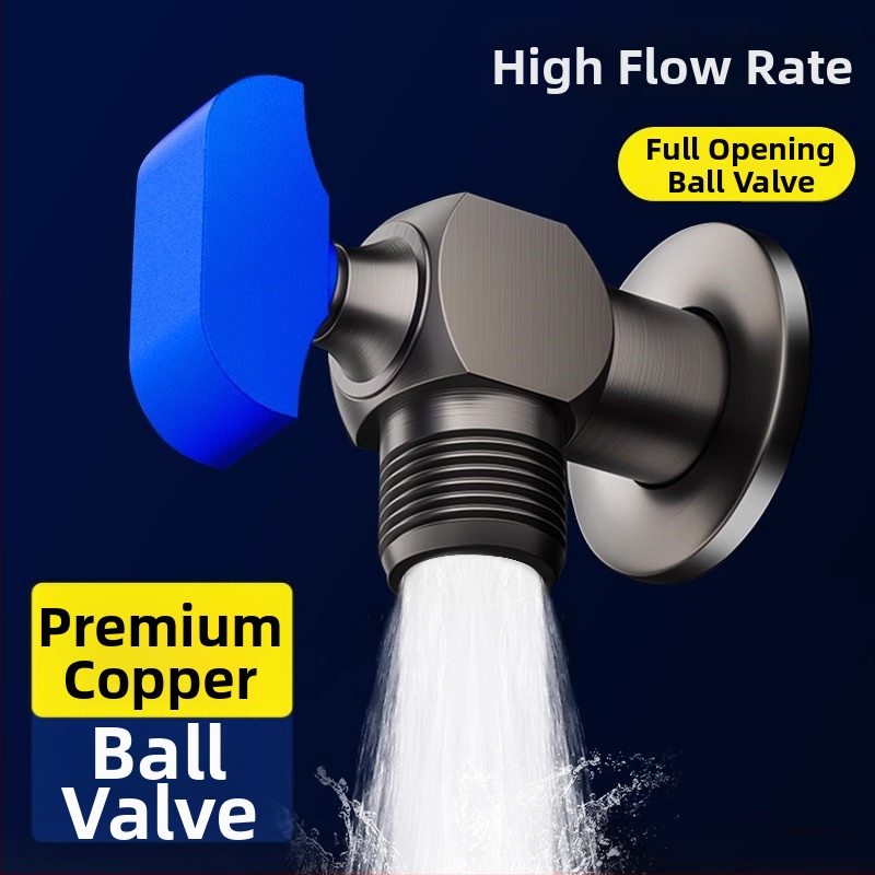 Valvă cu bilă din cupru DN15 – Mubin, personalizare disponibilă, fără certificare