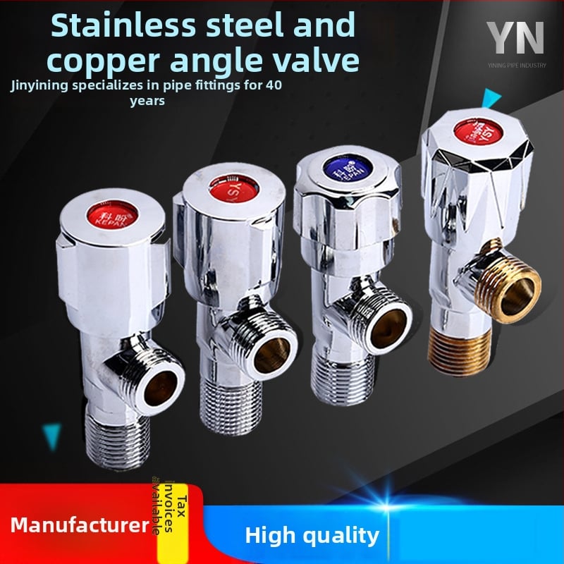 Réz szögletes szelep, 12-es modell, menetes csatlakozás, 20 mm belső Ø, atmoszferikus működés, modern minimalist design