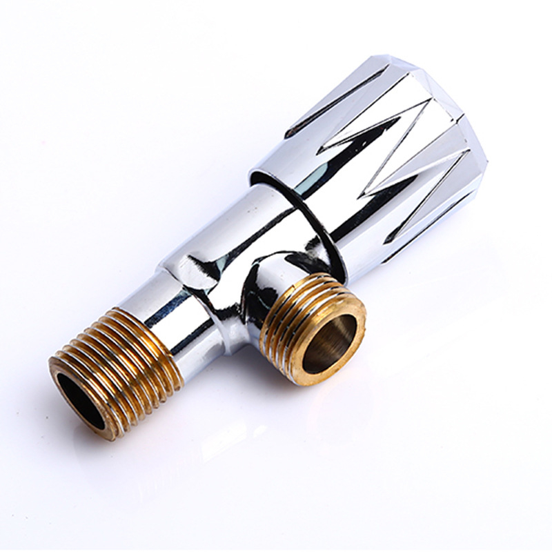 Réz szögletes szelep, 12-es modell, menetes csatlakozás, 20 mm belső Ø, atmoszferikus működés, modern minimalist design