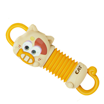 Jucărie muzicală cu acordeon din plastic pentru copii cu vârsta 4–6 ani, unisex, pian tras de mână pentru educație timpurie.