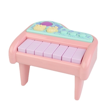 Jucărie pian pentru sugari – pian electronic din plastic Hengjia pentru 0–3 ani, jucărie electrică certificată 3C