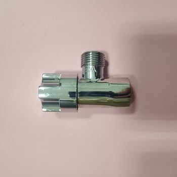 Valvă unghiulară Watermark certificată pentru baie și bucătărie, apă caldă/rece, funcționare manuală