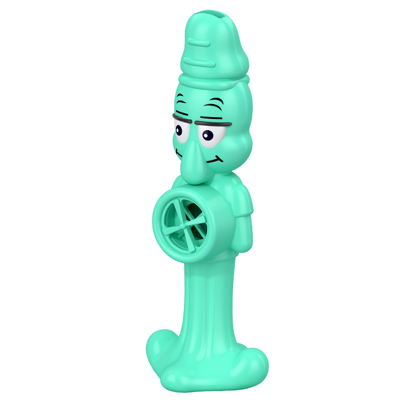 Instrument muzical pentru copii – fluier de gură cu design caracatiță, ABS, pentru educație timpurie, 4–6 ani