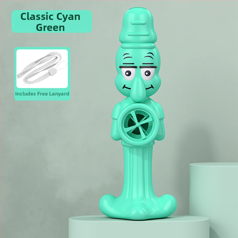 Instrument muzical pentru copii – fluier de gură cu design caracatiță, ABS, pentru educație timpurie, 4–6 ani