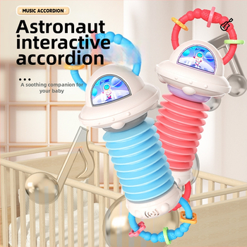 Akordeónová hračka pre batoľatá a deti do 3 rokov – Le zai, plastový materiál, vek 0-3 rokov, 3C certifikované