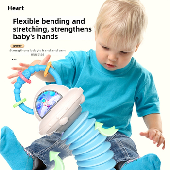 Akordeónová hračka pre batoľatá a deti do 3 rokov – Le zai, plastový materiál, vek 0-3 rokov, 3C certifikované