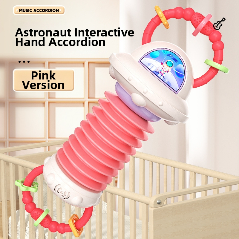 Akordeónová hračka pre batoľatá a deti do 3 rokov – Le zai, plastový materiál, vek 0-3 rokov, 3C certifikované