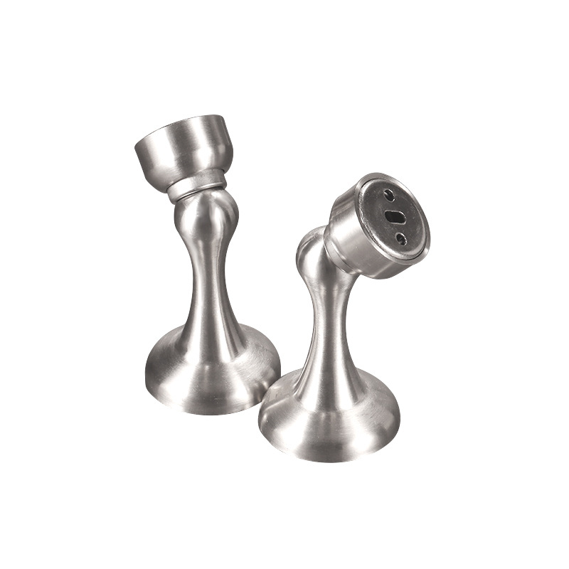 Stoper pentru ușă DFL-P001D, magnet puternic din oțel inoxidabil 304, design fără sudură, montaj pe perete sau pe podea, control automat, DIFULE, stil modern minimalist