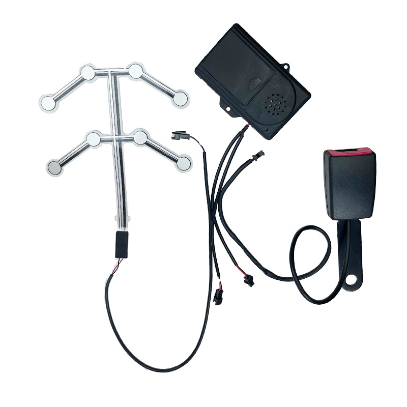 Sistem de alarmă pentru centura de siguranță cu senzor de presiune pe scaun – Notificare pentru scaunul pentru copii pentru autoturisme, camioane și motostivuitoare