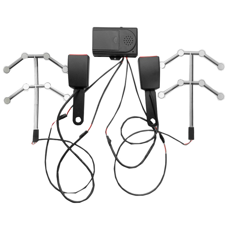 Sistem de alarmă pentru centura de siguranță cu senzor de presiune pe scaun – Notificare pentru scaunul pentru copii pentru autoturisme, camioane și motostivuitoare