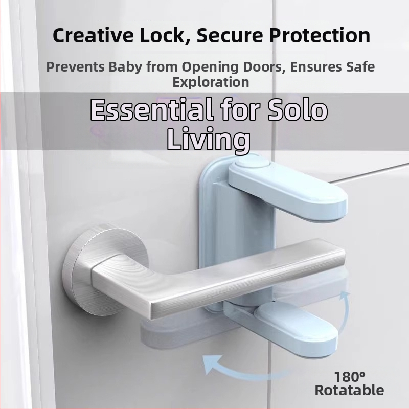 Stopper pentru uși – ABS, montare pe perete, model Regular Fit, tip standard, control manual, stil minimalist modern