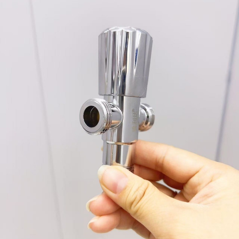 Ventil unghiular din alamă, model 1088, montaj încastrat, stil american, marcă Teng Lida