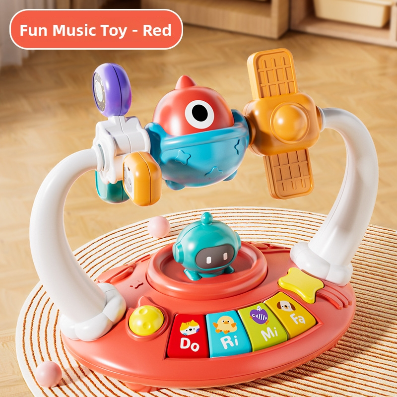 Jucărie muzicală de percuție pentru sugari – ABS, Unisex, 0–3 ani, Educație timpurie muzicală