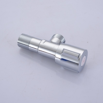 Supapă unghiulară din alamă D-6021, montaj în perete, diametru interior 20 mm, presiune de lucru 0,75 MPa, potrivită pentru toaletă, robinet și boiler