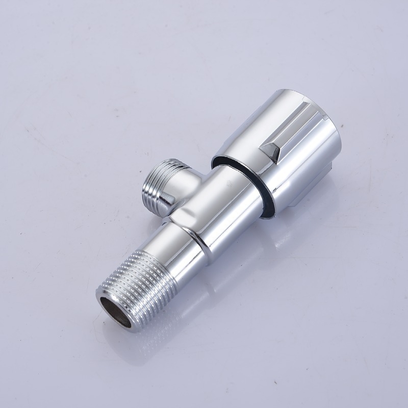 Supapă unghiulară din alamă D-6021, montaj în perete, diametru interior 20 mm, presiune de lucru 0,75 MPa, potrivită pentru toaletă, robinet și boiler