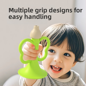 Jucărie trompetă pentru copii, de suflat — silicon, difuzor mic, potrivită pentru 14+