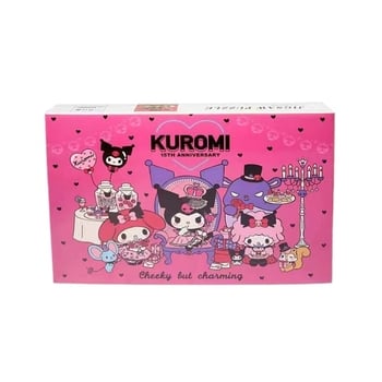 Puzzle 1000 de piese cu panda desen animat într-un iaz cu lotus, puzzle plat, 14+