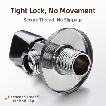 Amico supapă triunghiulară din alamă, JF, DN15s, filet exterior, 180 g