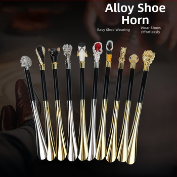 Shoe Horn Xb140 – Maximilian, finisaj electroplatinat metalic, stil modern de înaltă calitate