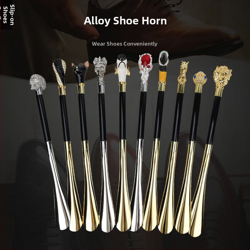 Shoe Horn Xb140 – Maximilian, finisaj electroplatinat metalic, stil modern de înaltă calitate