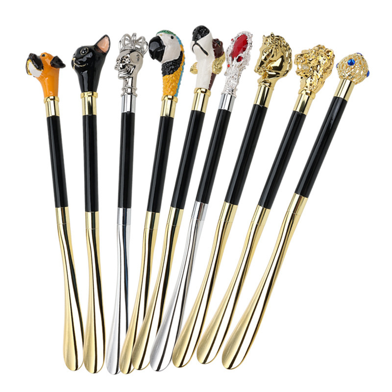 Shoe Horn Xb140 – Maximilian, finisaj electroplatinat metalic, stil modern de înaltă calitate