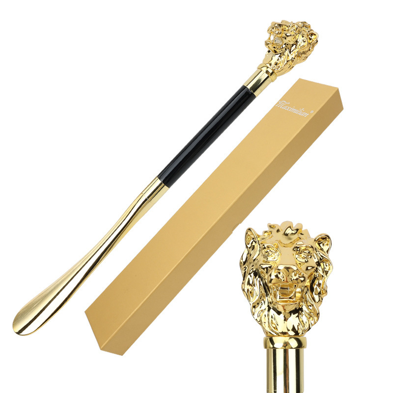 Shoe Horn Xb140 – Maximilian, finisaj electroplatinat metalic, stil modern de înaltă calitate