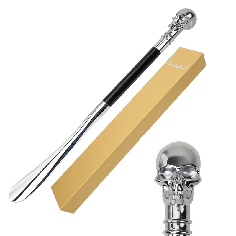 Shoe Horn Xb140 – Maximilian, finisaj electroplatinat metalic, stil modern de înaltă calitate