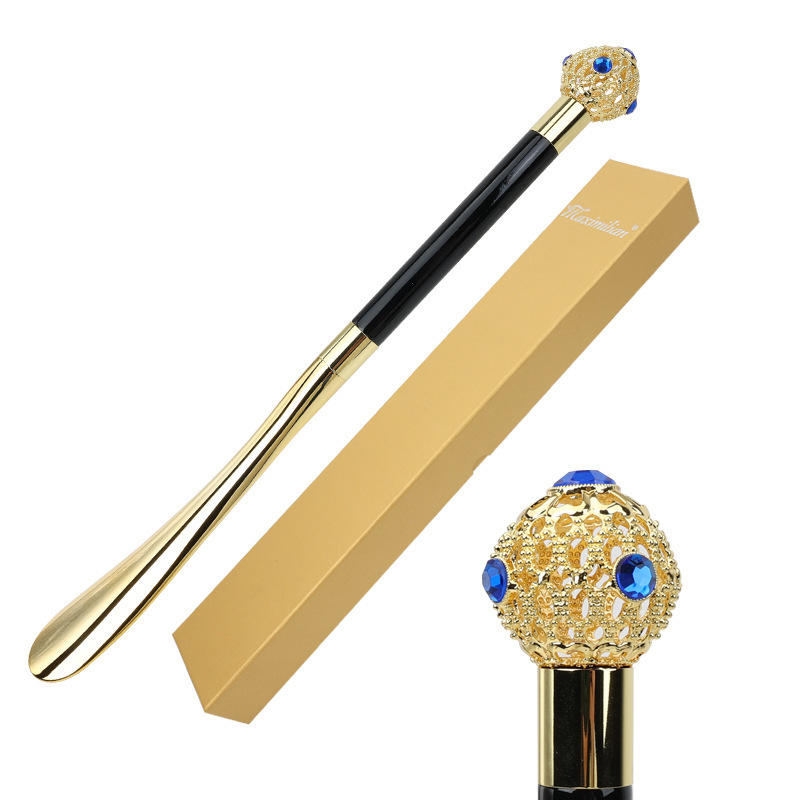 Shoe Horn Xb140 – Maximilian, finisaj electroplatinat metalic, stil modern de înaltă calitate